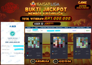 BUKTI JACKPOT SLOT KAISARLIGA RP. 1.000.000.- LUNAS